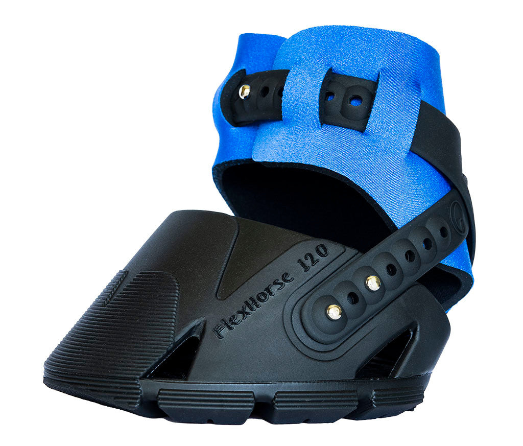 Flex Boot with Blue Gaiter