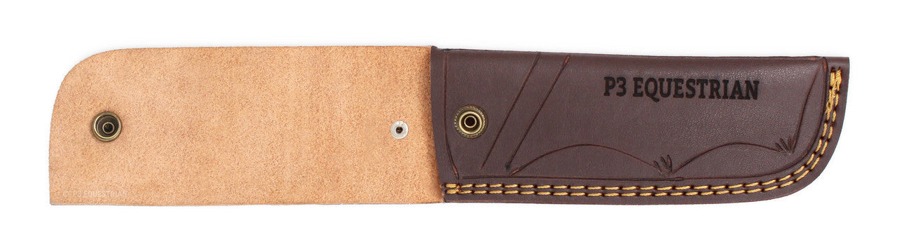 3P Leather Knife Pouch open