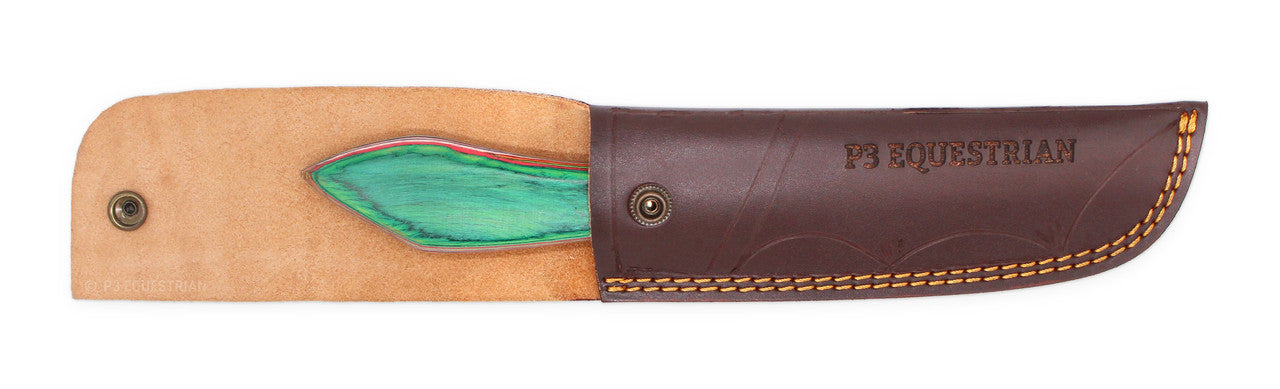 Shinobu Loop Knife with free leather pouch