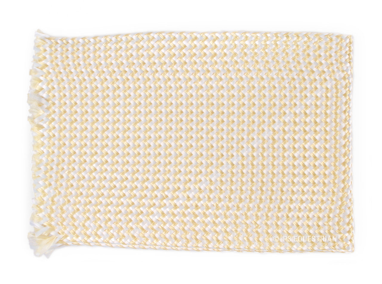 Poly-Vectran braided fabric repair material