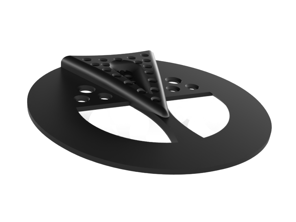 half mesh 3 degree angle 2