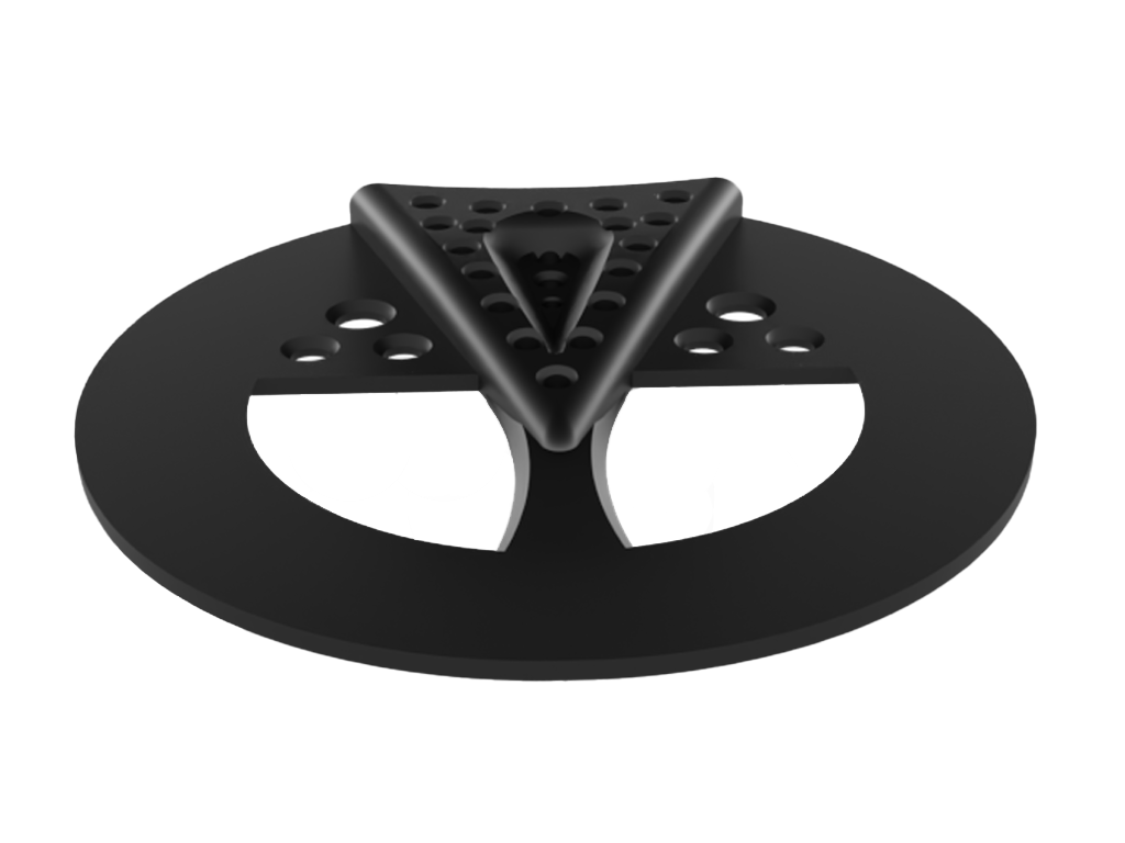 half mesh 3 degree pad