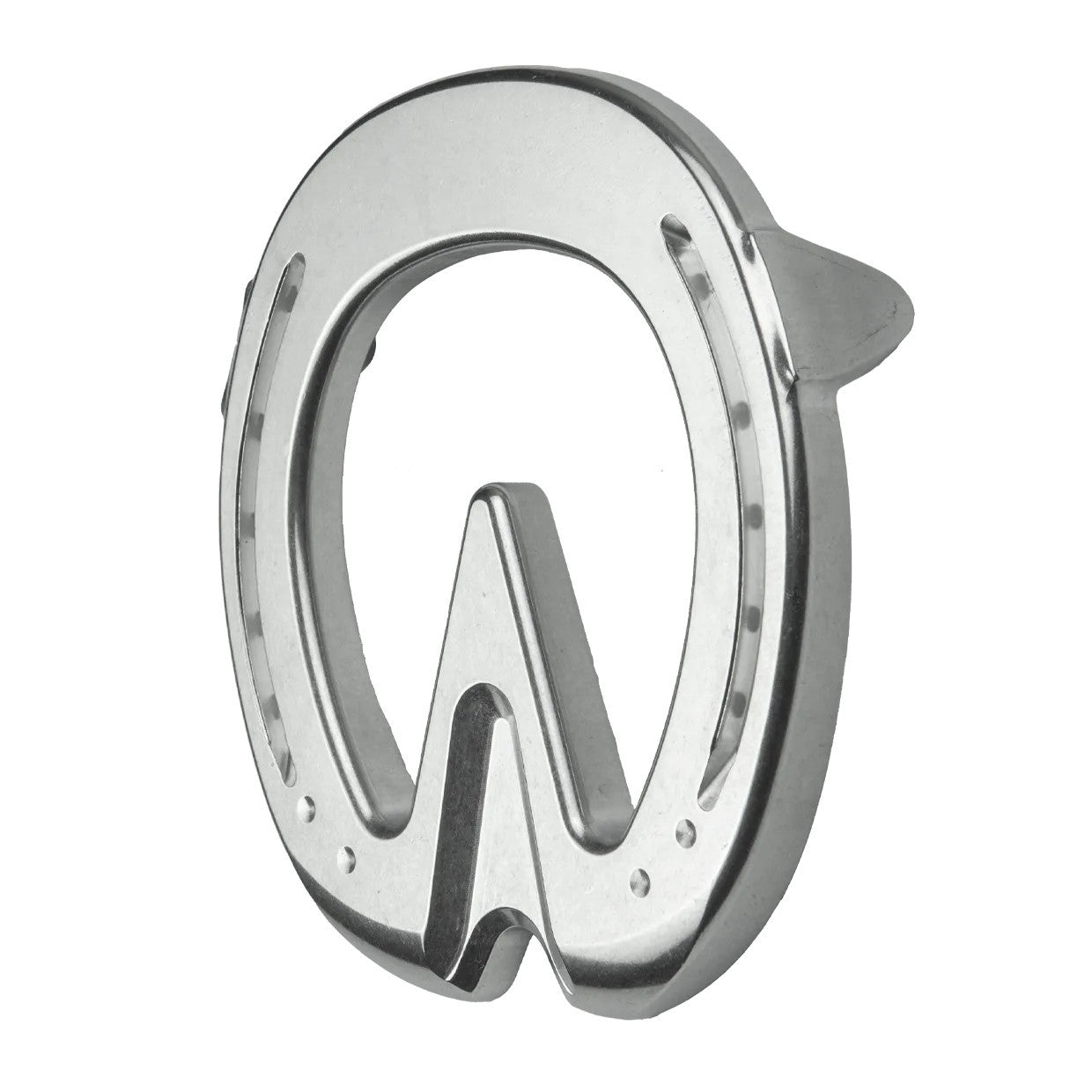 Double S Wedged Aluminium Heart bar