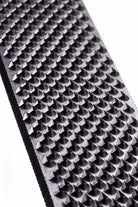 Tooth pattern showing the very sharp Bassoli farrier rasp close up