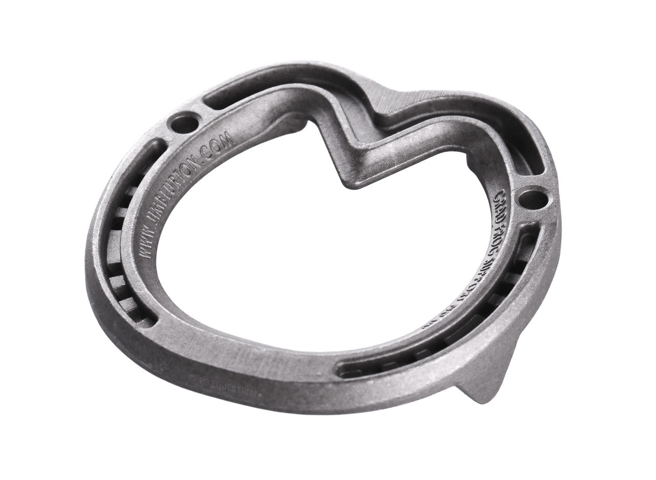 Jim Blurton Graduated Frog Support horseshoe with side clips and set down frog bar