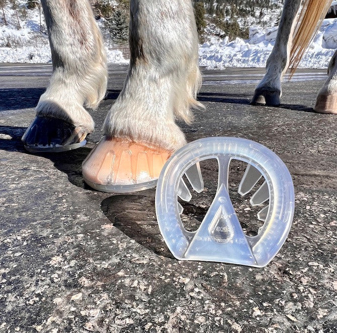 easycare 3D Glue On horseshoe