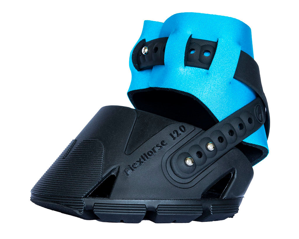 Flex Boot with Turquoise Gaiter