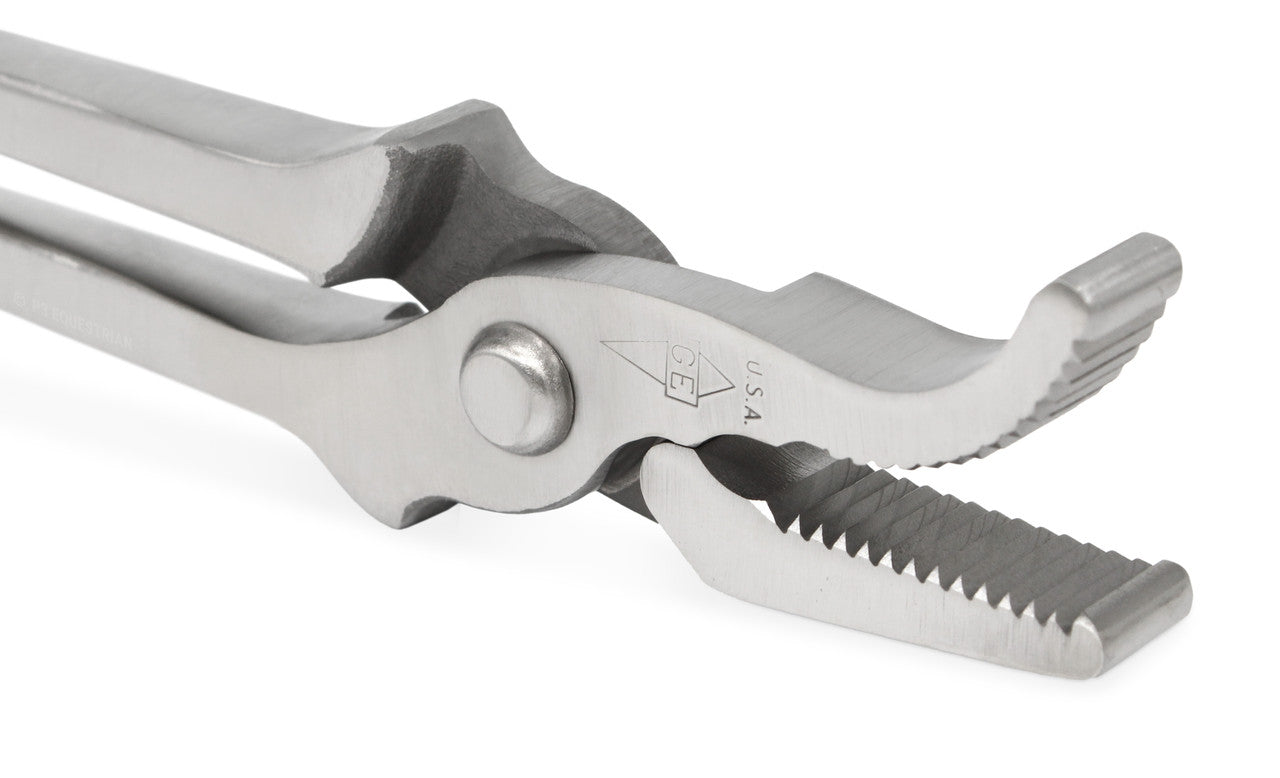 GE Saddle Horse Clincher close up