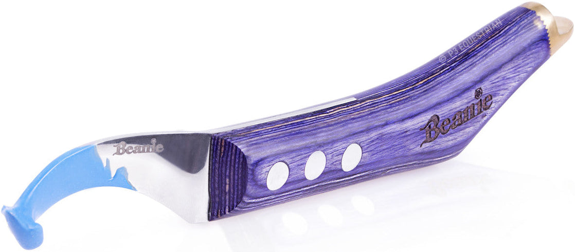 Beanie Tools handmade curved blade hoof knife