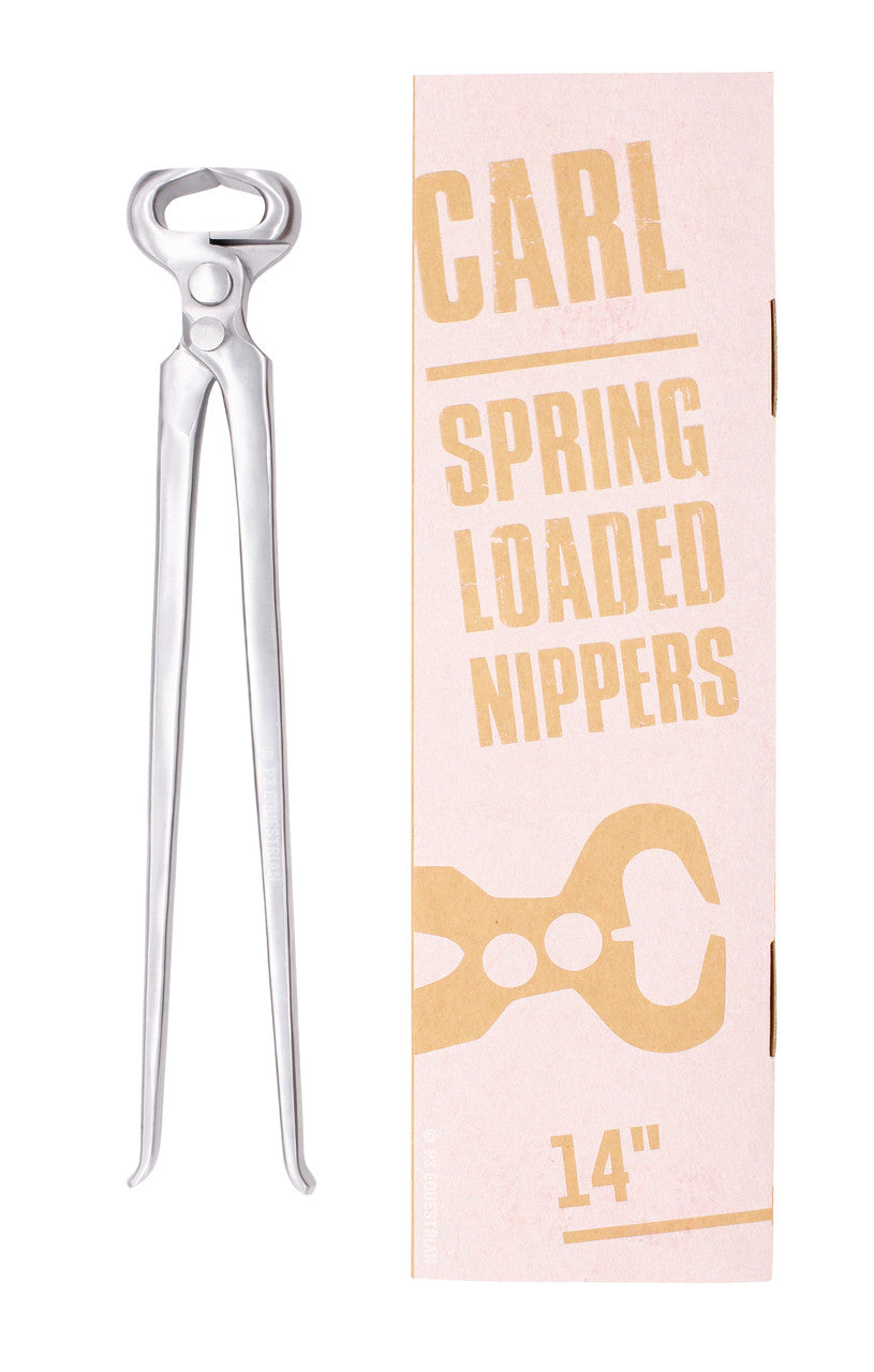 Spring Loaded One Handed Hoof Nippers