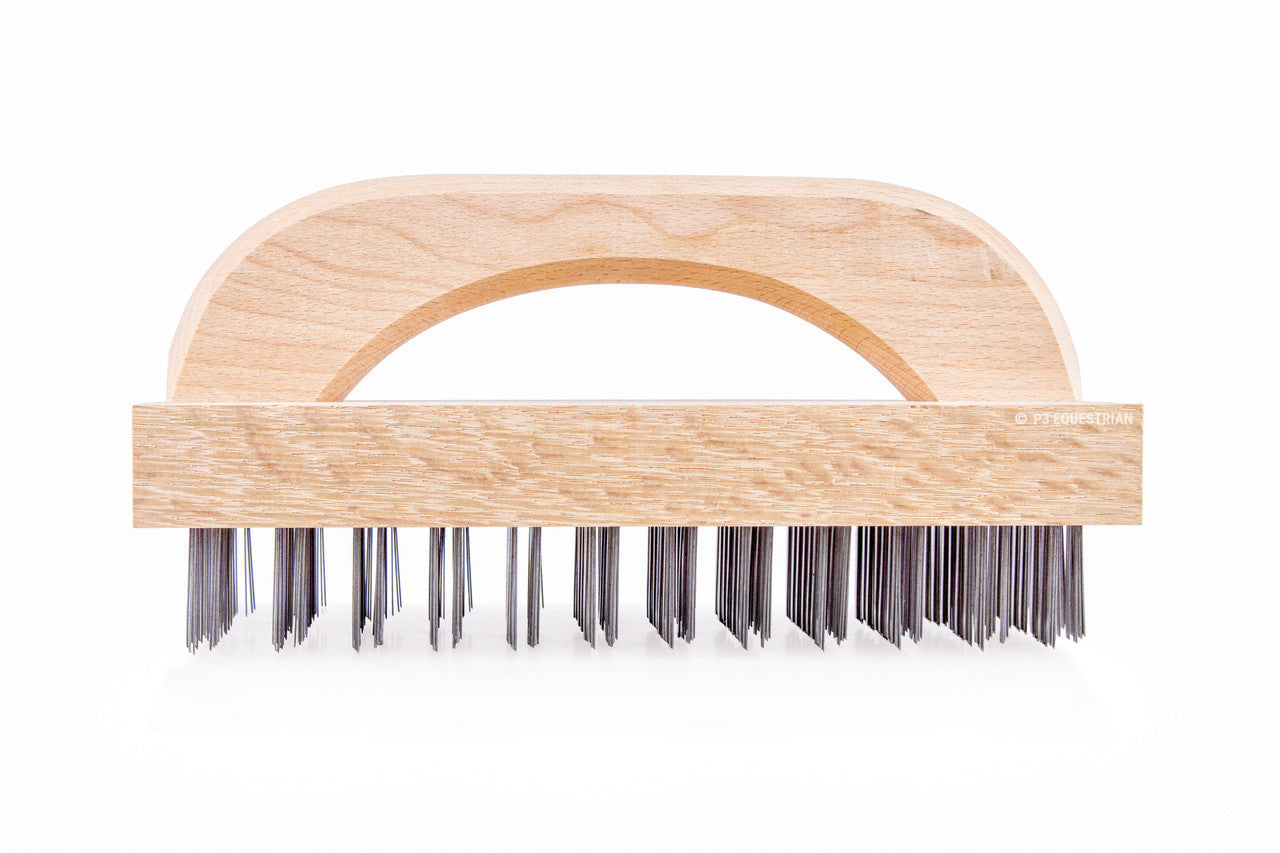 Heavy duty farriers wire brush