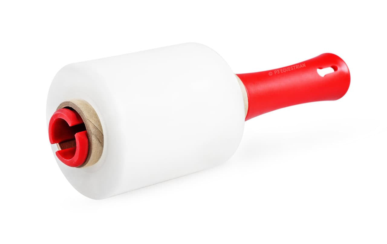 Hoof stretch wrap with handle