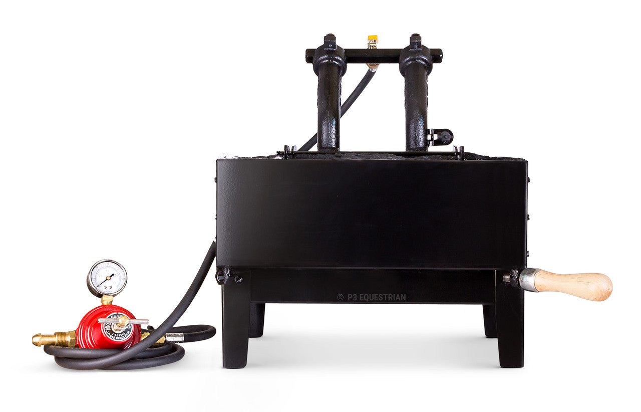 NC Tool Whisper Momma farrier forge with gauge and regulator