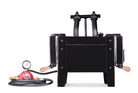 Knifemaker forge supplied with hose, gauge, and regulator