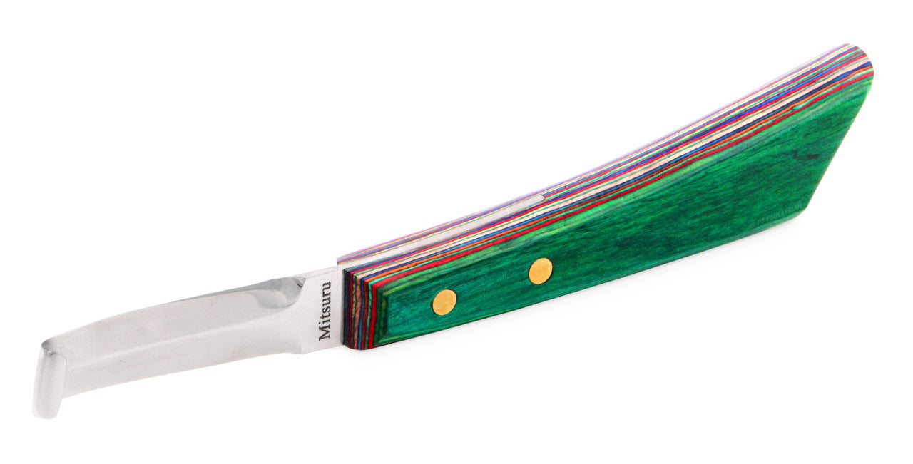 Mitsuru double edged  hoof knife