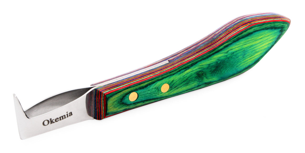 Okemia loop knife with pick