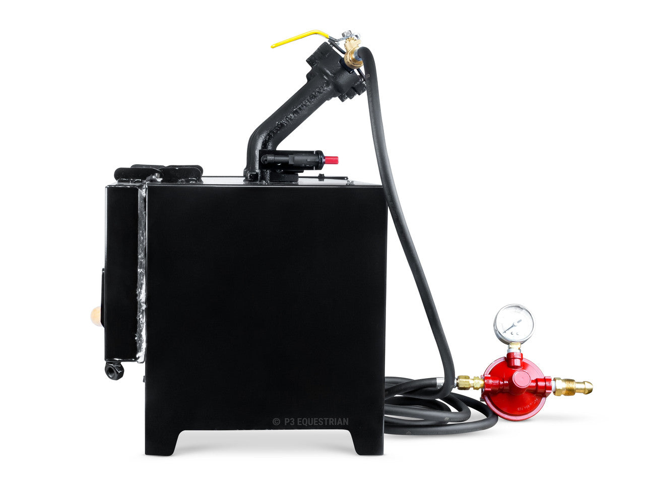 NC Whisper Daddy 3 burner farrier forge comes with gauge, pipe and regulator