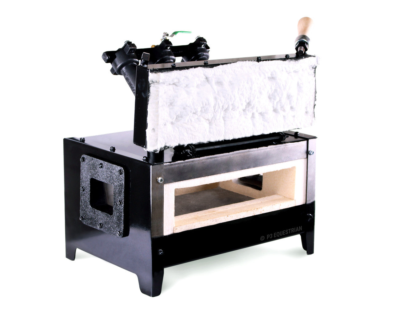 NC Whisper Lowboy forge with triple burners – P3 Farrier Supplies