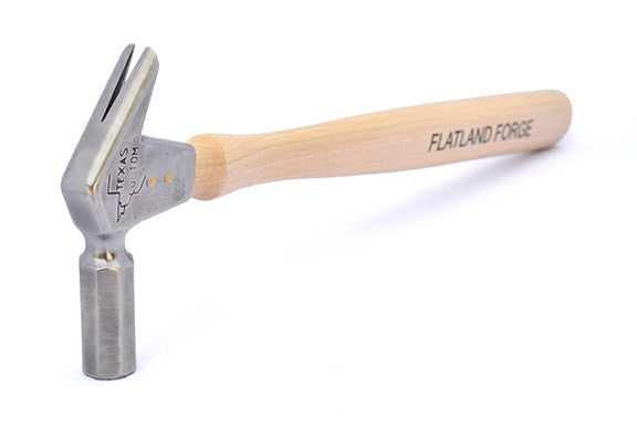 Flatland Forge nailing on hammer