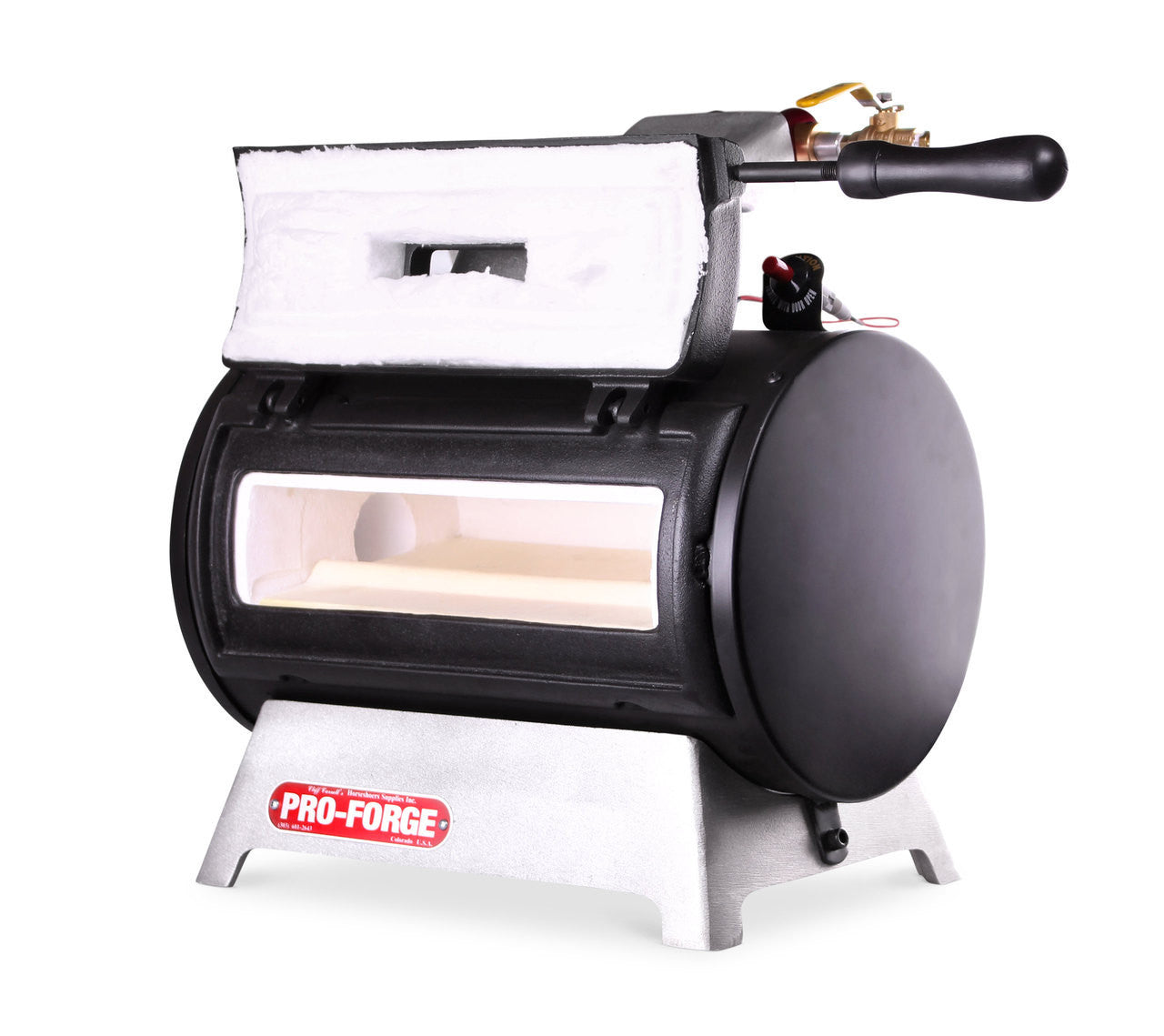 Pro Forge PF200 with the open door