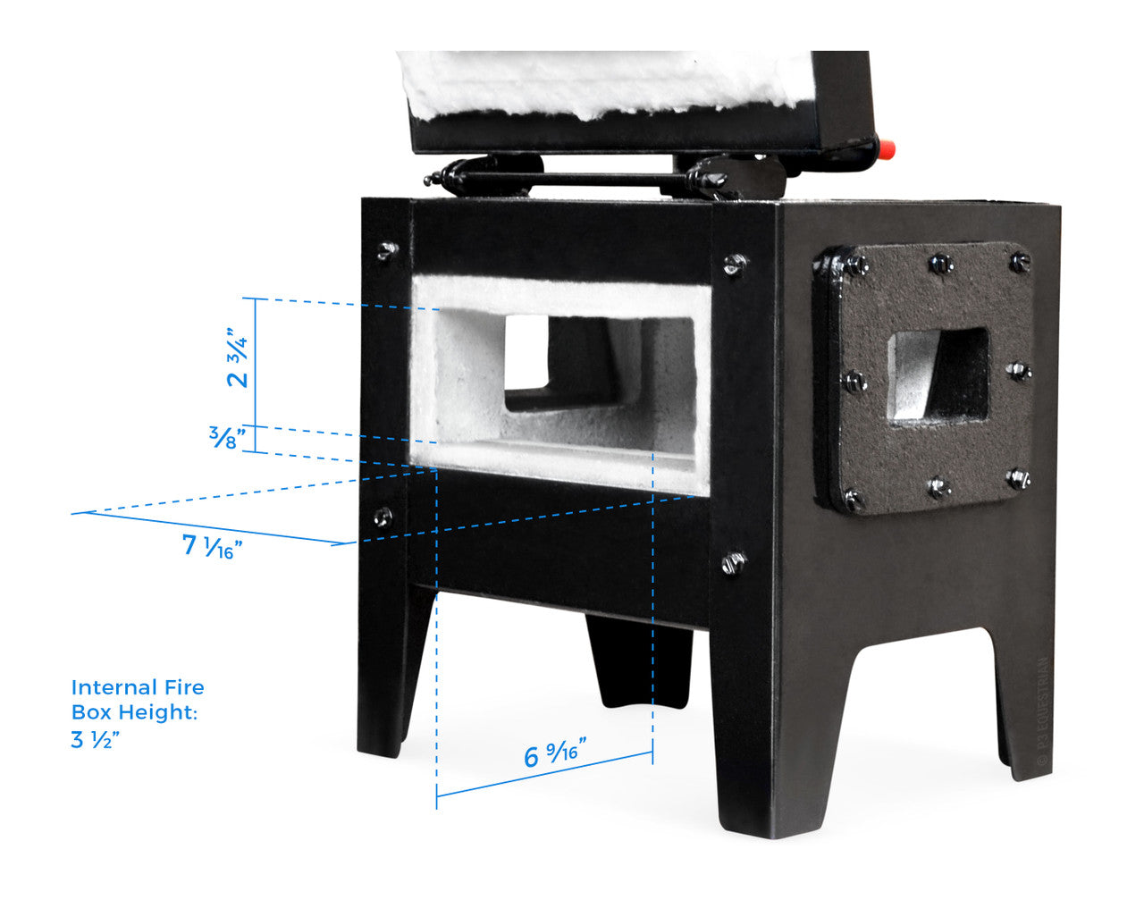 NC Whisper Baby Farrier Forge Dimensions