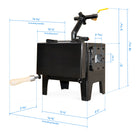 NC Whisper Baby Farrier Forge Dimensions