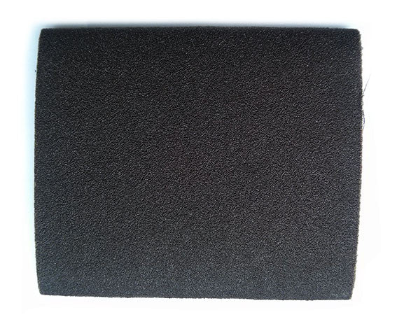 Replacement sanding belt for hoof buffer attachment