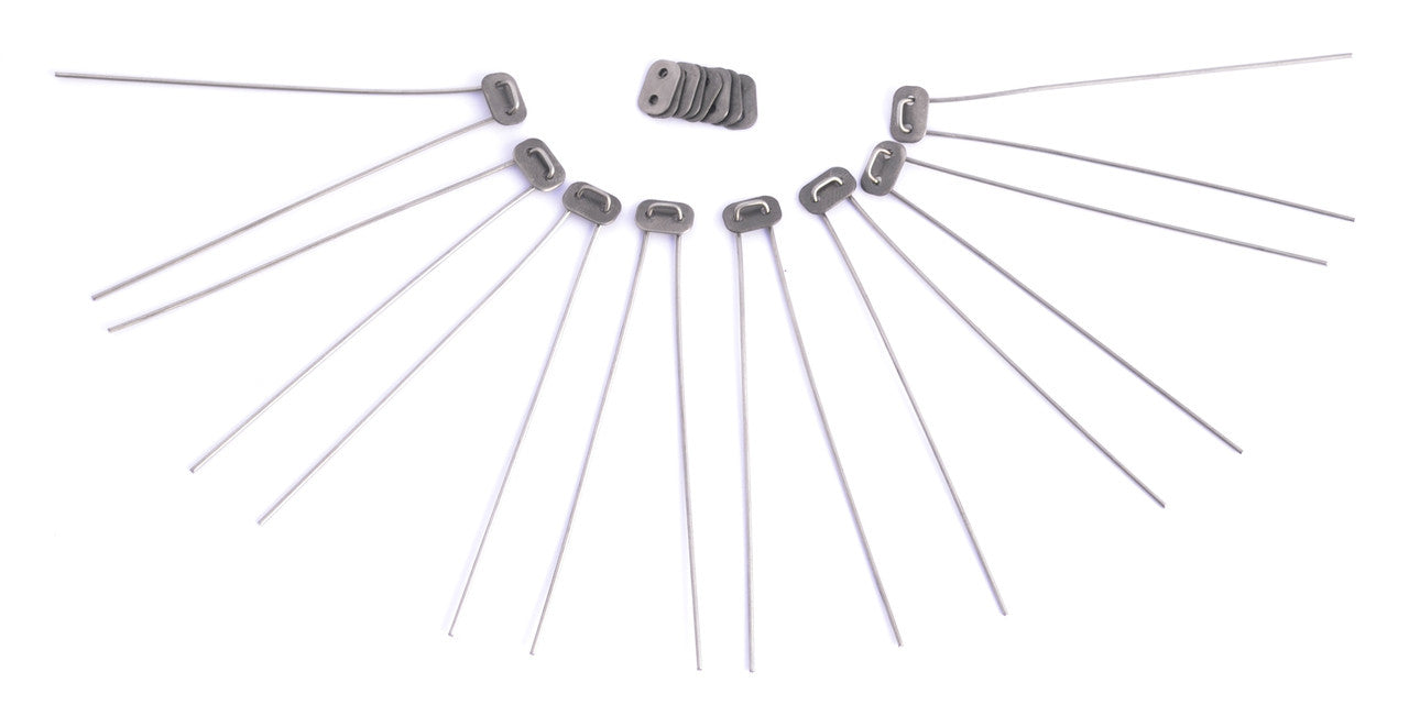 Suture repair kit for horse hoof cracks